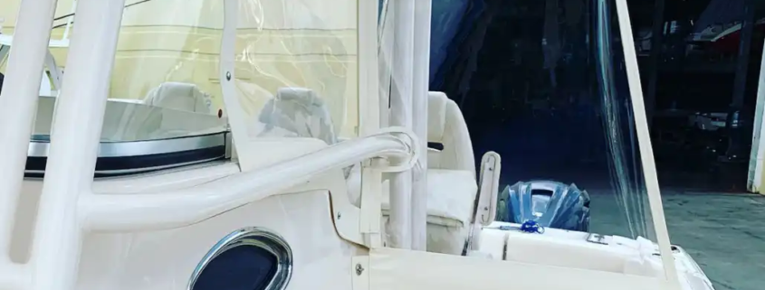 Boat Enclosures | Royal Marine Upholstery & Canvas
