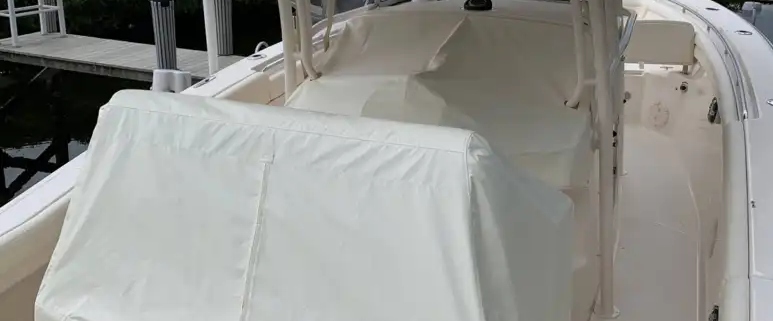 Custom Canvas Cover For Boat | Royal Marine Upholstery