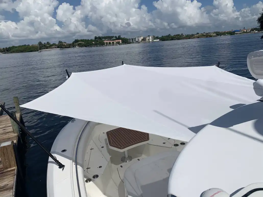 Boat cover at Royal Marine Upholstery & Canvas
