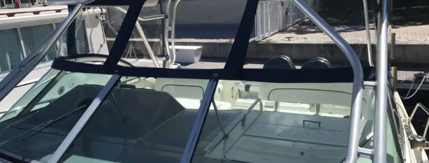 Best Boat Enclosure Design Exterior | Royal Marine Upholstery & Canvas